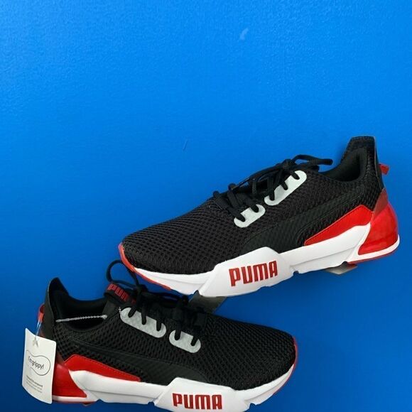 Puma Cell Phase Primary Black and White with Red 193583-01 SIz 8 Men's brand new - Picture 2 of 8